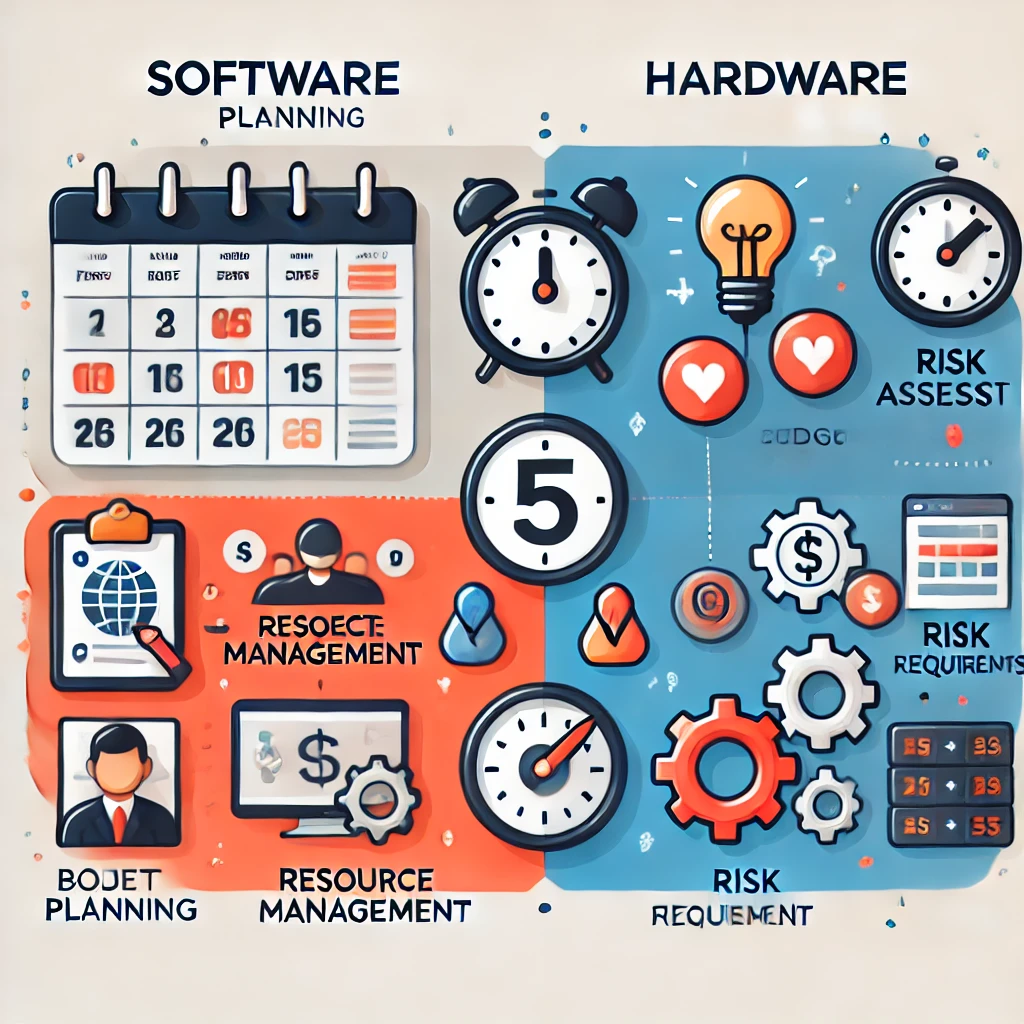 5 fatores-chave antes de iniciar o desenvolvimento de software e hardware